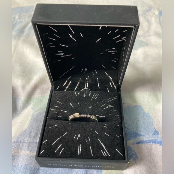 Star Wars Jewelry - Rocklove Jewelry x Star Wars Luke Skywalker Crystal Lightsaber Ring Size 11